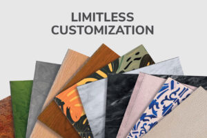 Limitless customization - new GRP lamiantes for interiors
